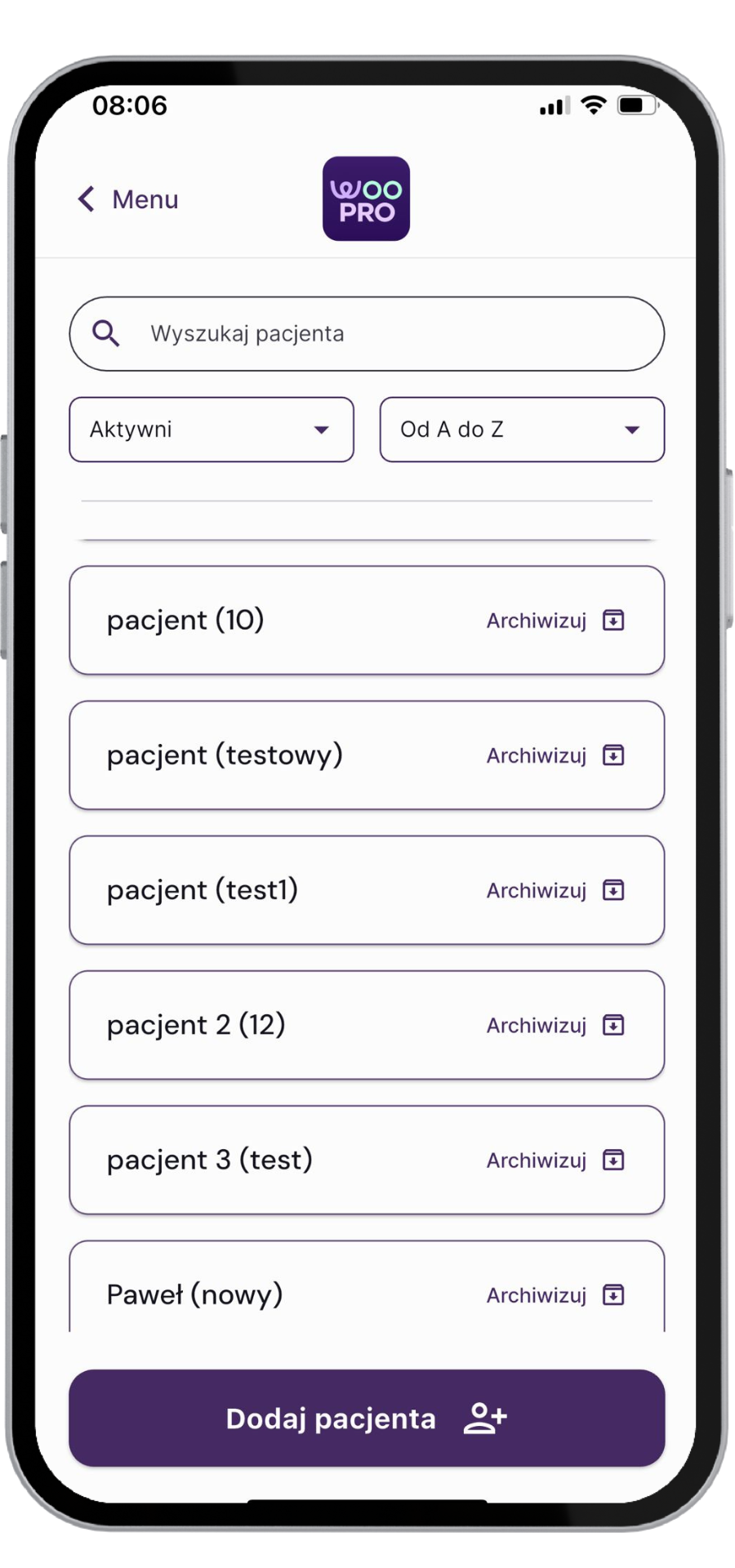 WooPro — bezpieczny dostęp do danych pacjentów